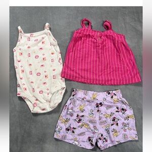 Lot of toddler Girl Clothes 24 M